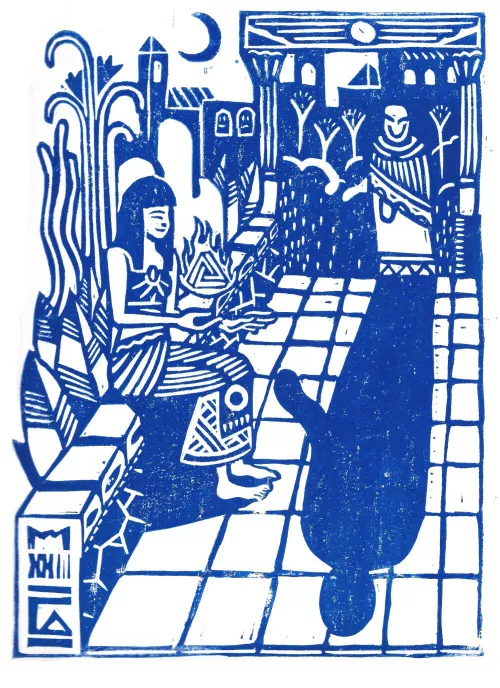 The alley, pyramid.ink, 2023