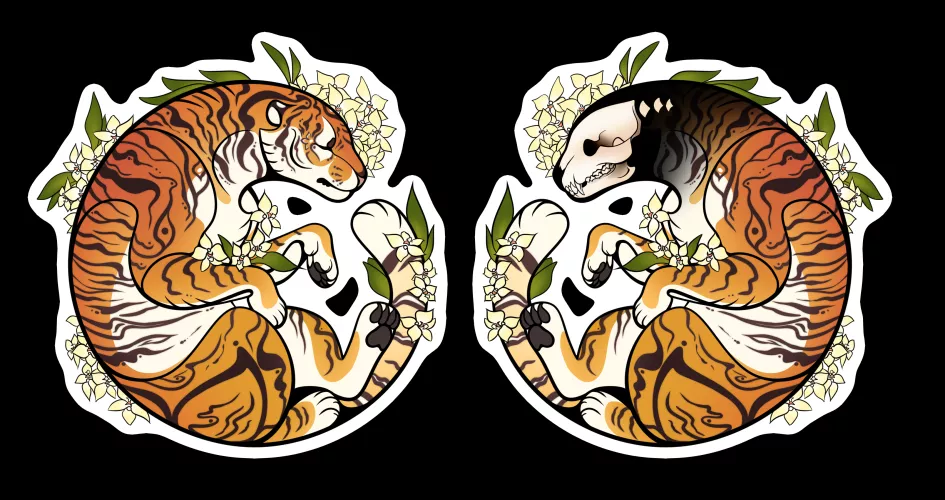 Tiger Stickers