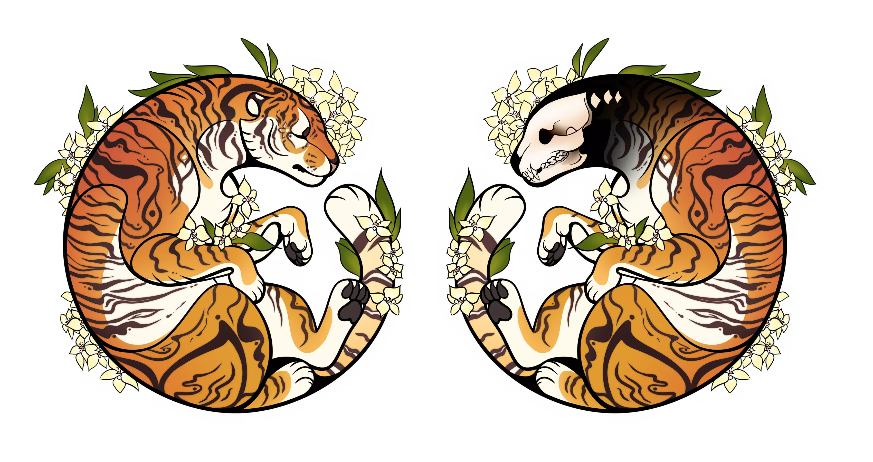 Tiger Stickers