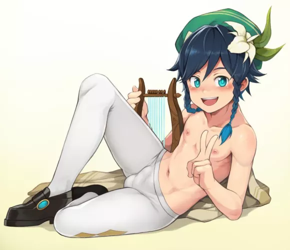 Venti learning a new instrument… (beater)