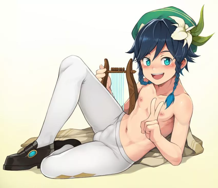 Venti learning a new instrument… (beater)