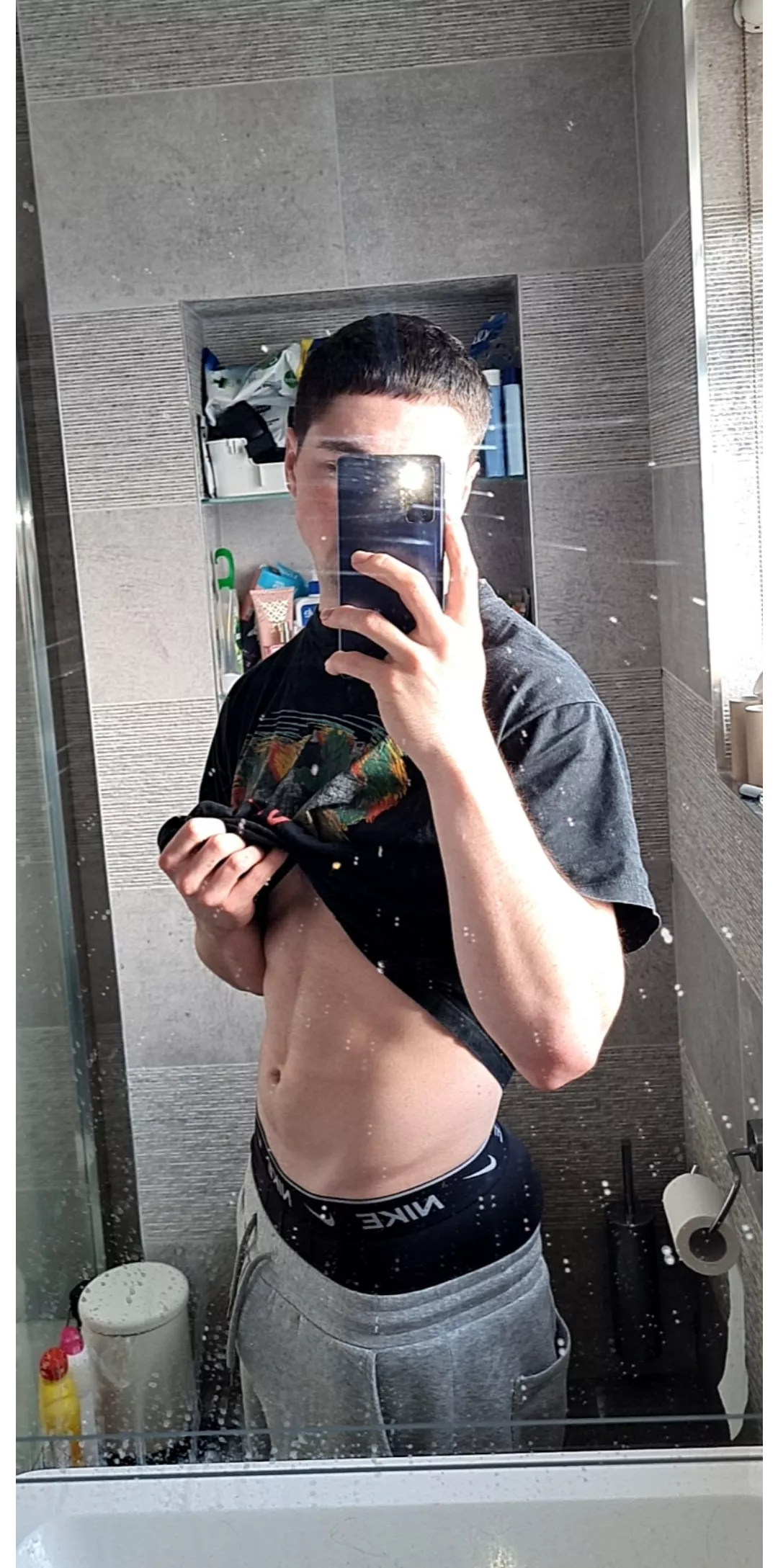 work told me to pull my pants up or go home so guess what I did