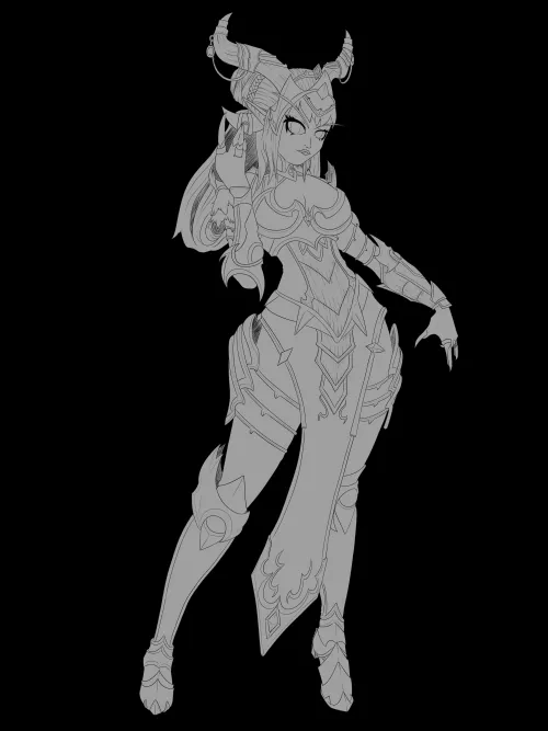 Alexstrasza Fanart | WiP, art by me