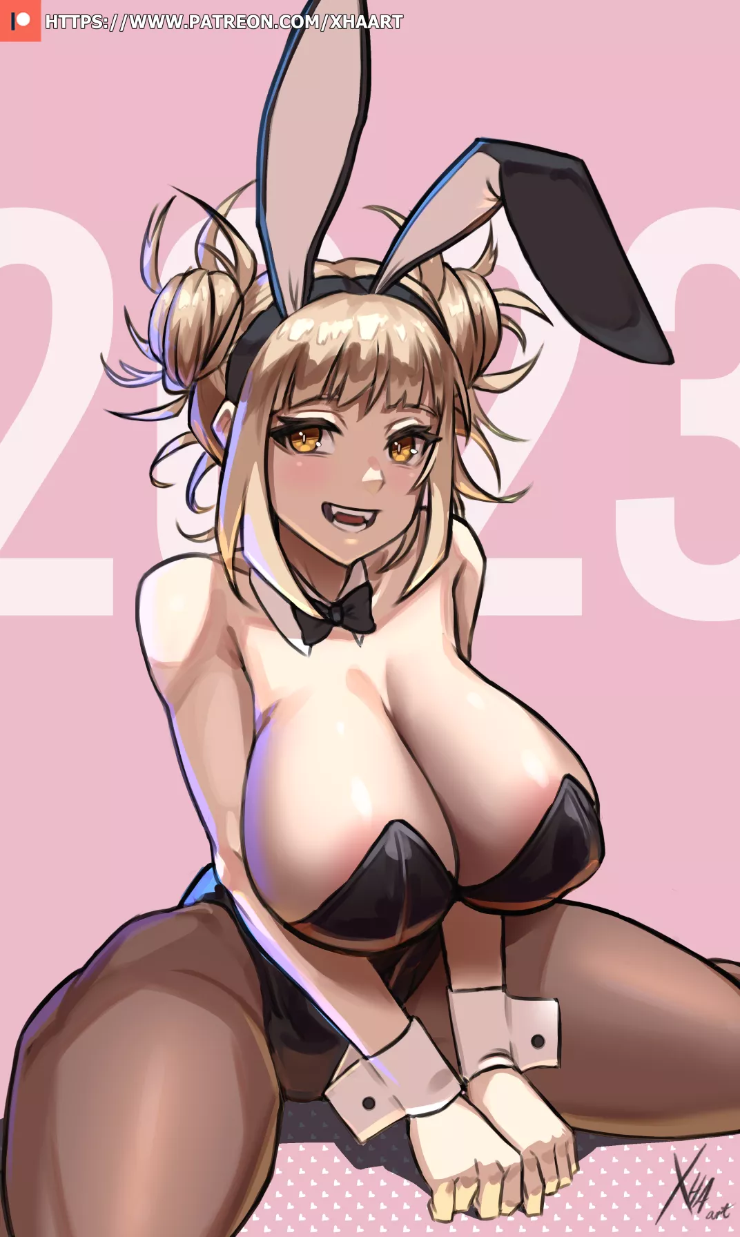 Bunny suit Himiko Toga (XHAart)
