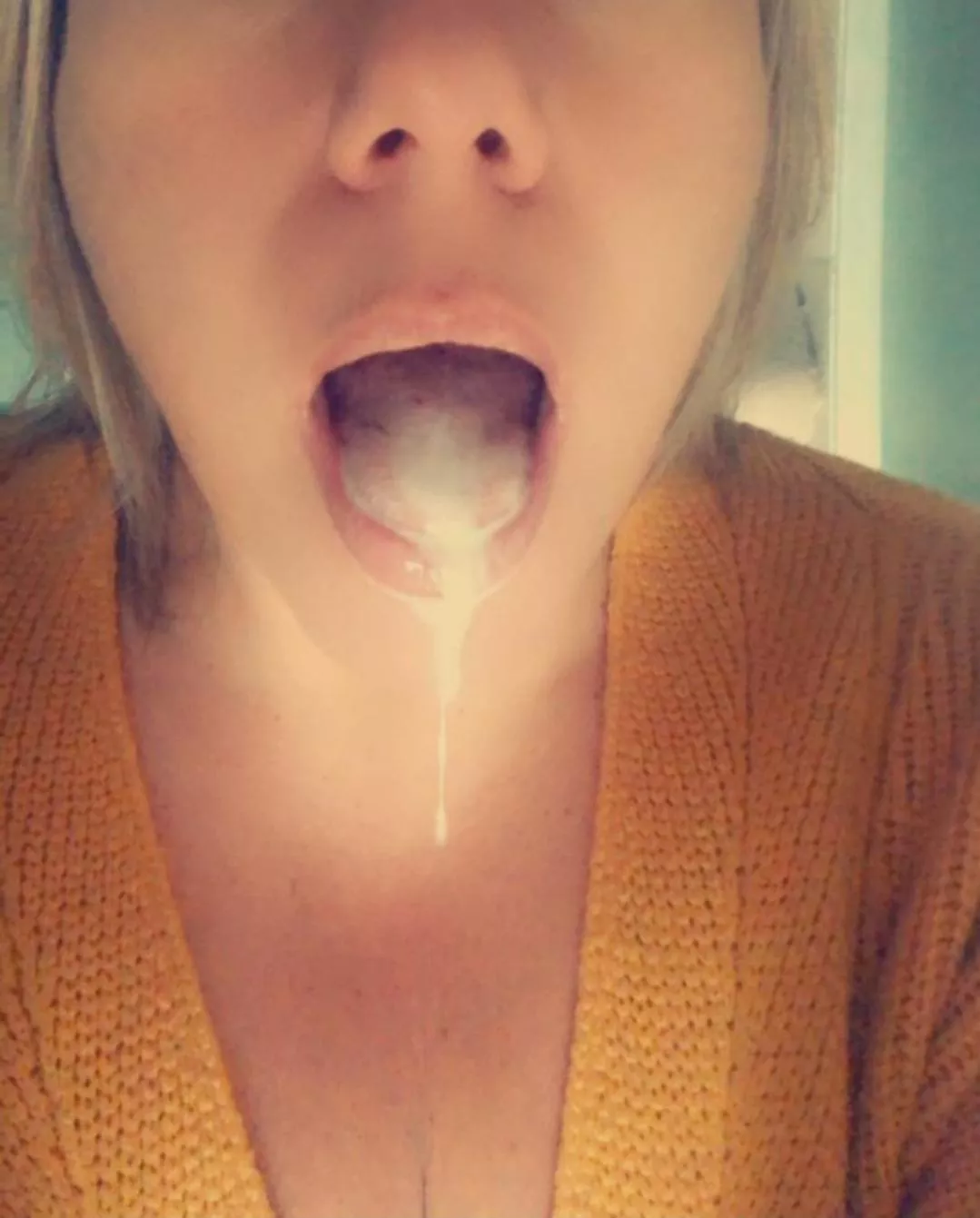 Can people tribute this so I can show my b[f] what I look like with even more people's cum on me