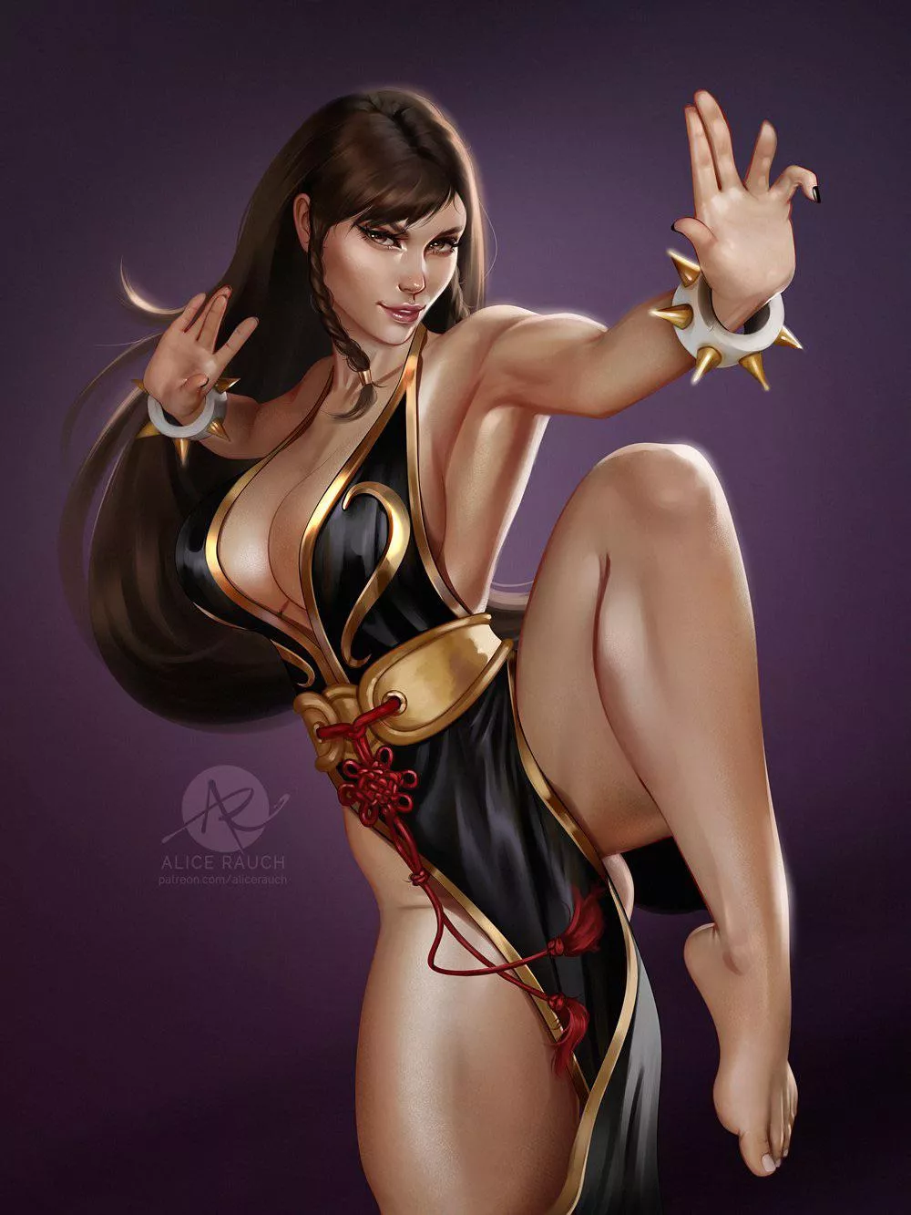 Chun-li in her Battle Dress (AliceRauch)