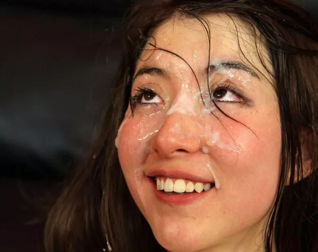 Covered in cum is such a good look for her 😍