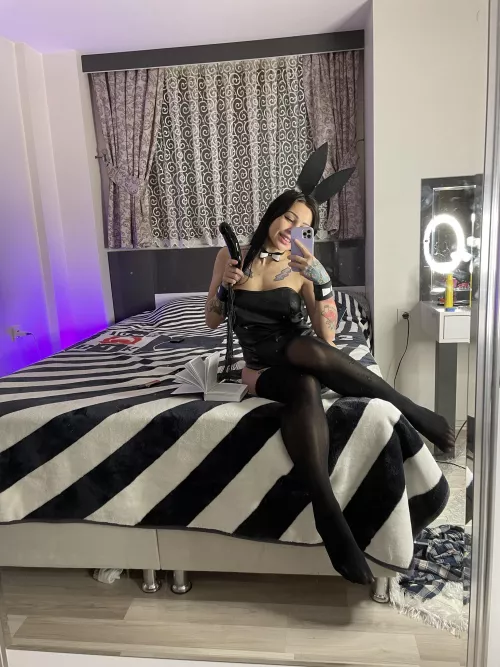 [domme] will you serve in my rabbit hole?