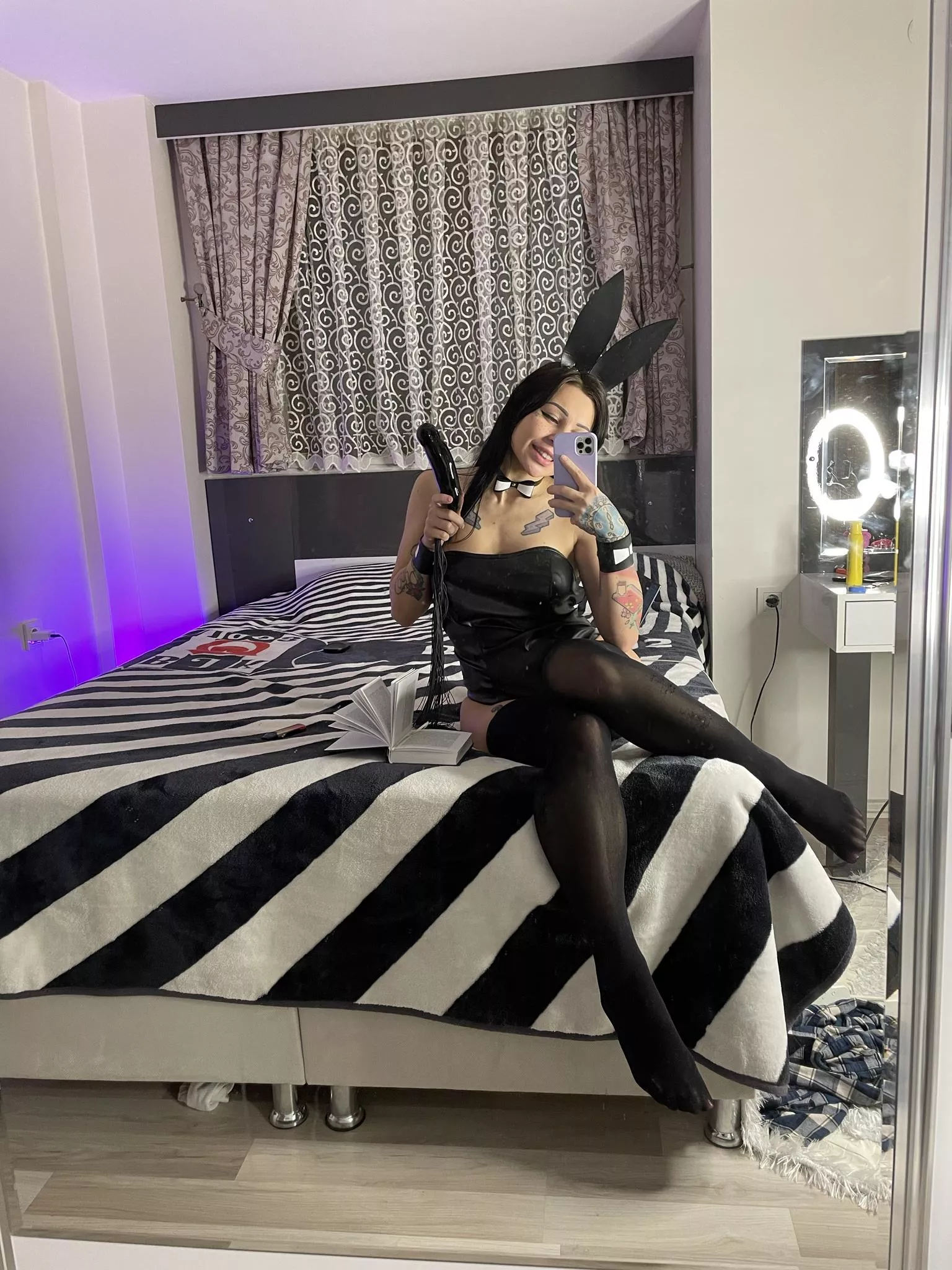 [domme] will you serve in my rabbit hole?