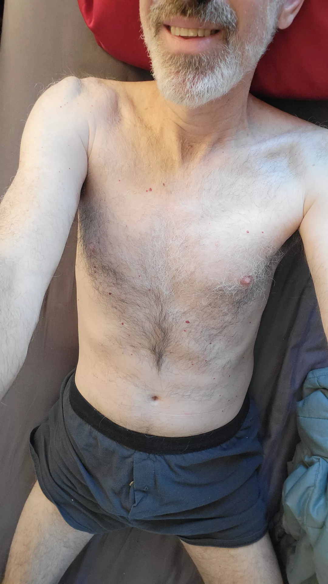 flattened with back pain.... send nudes to make me feel better