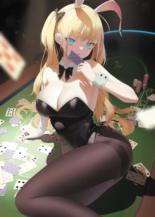 Gambling Bunny Girl (Aya) [Original]