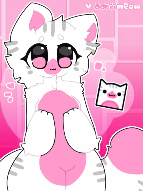 ..Geometry Dash cat!! it had to be done. (OC)