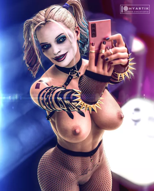 Harley Quinn Lewd Selfie (Hyartik ) [DC]