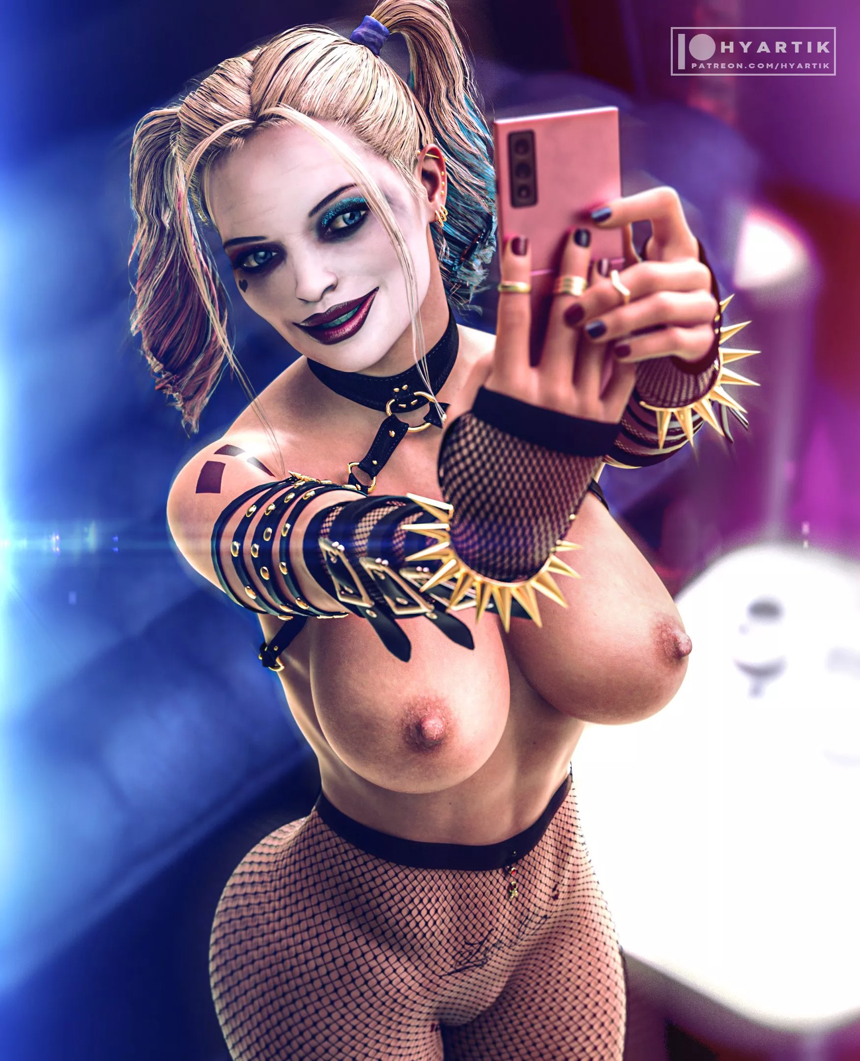Harley Quinn Lewd Selfie (Hyartik ) [DC]