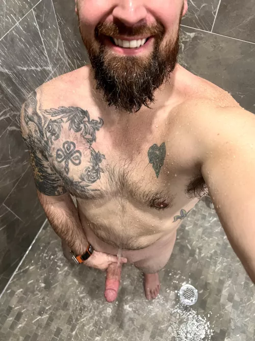 Hot showers are the best!