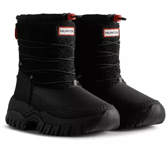 How can I properly prevent and care for these boots, particularly the leather polyester faux-shearling top? I wear these in the snow and salt. Thanks!