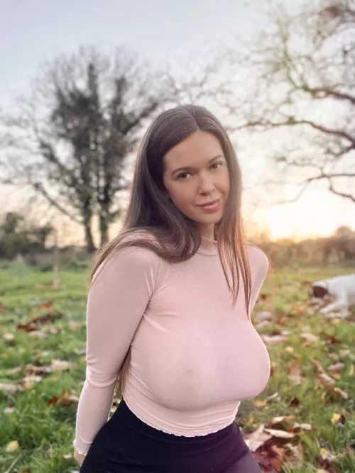 I love a turtle neck with no bra!