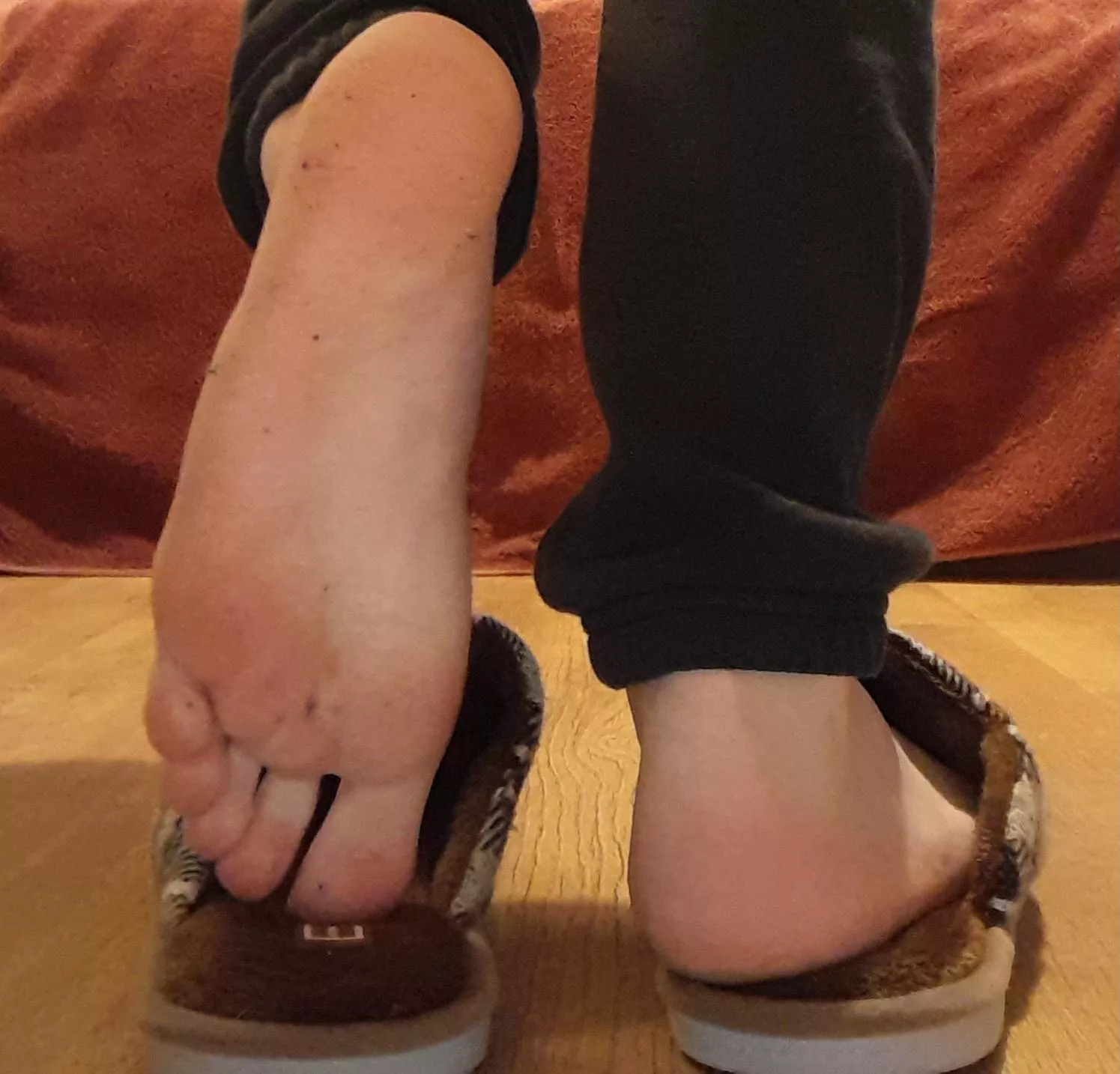 I want your saliva all over them