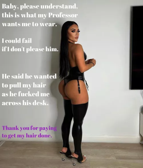 I’m a good student.