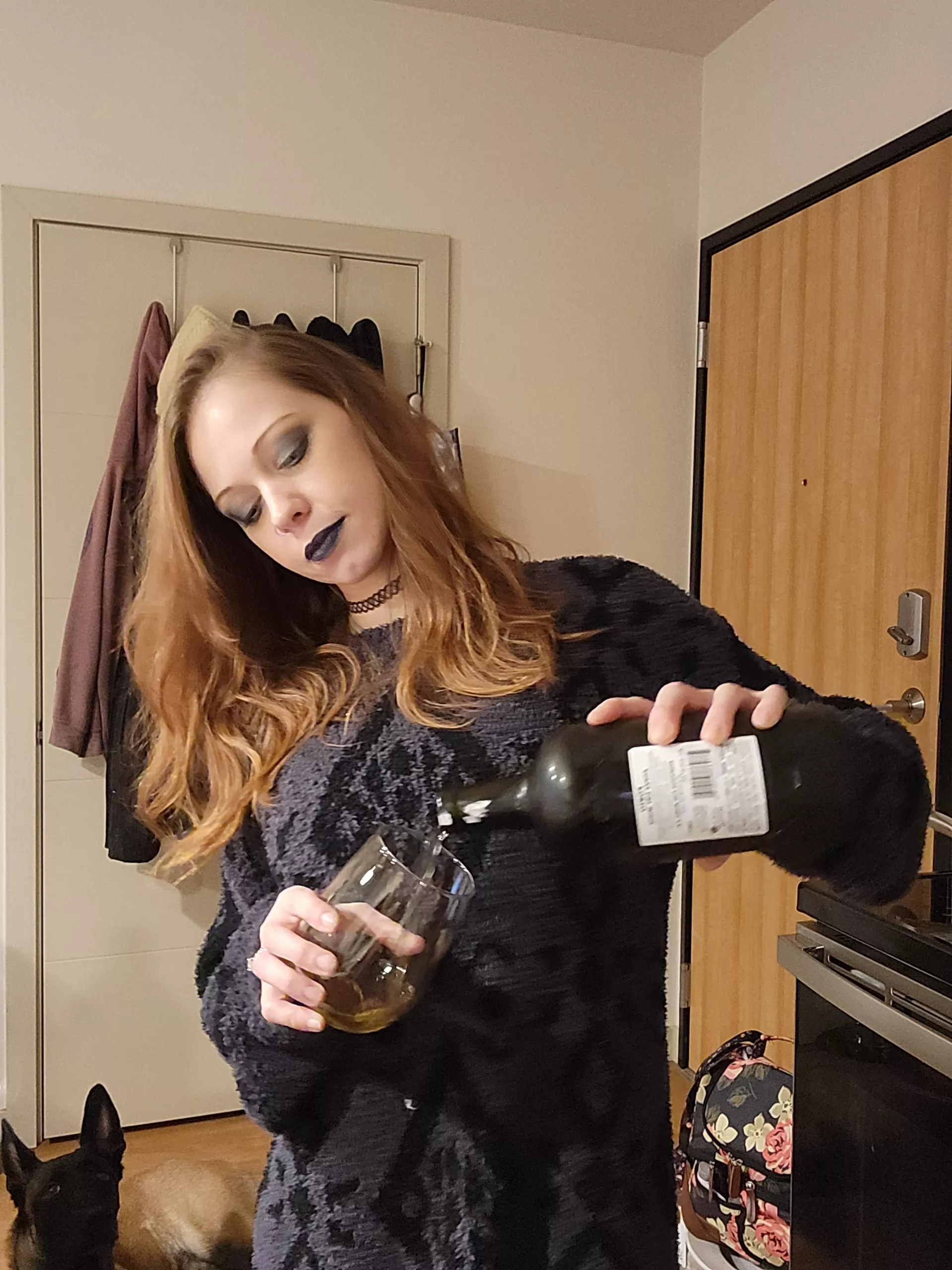 I'm naked under this sweater..