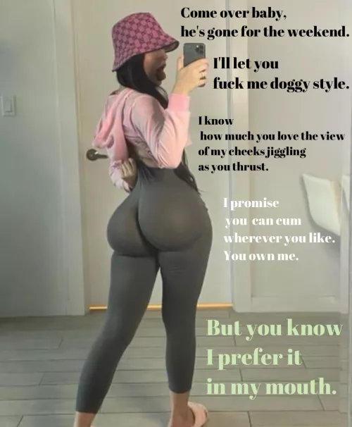 i’m YOUR little slut.