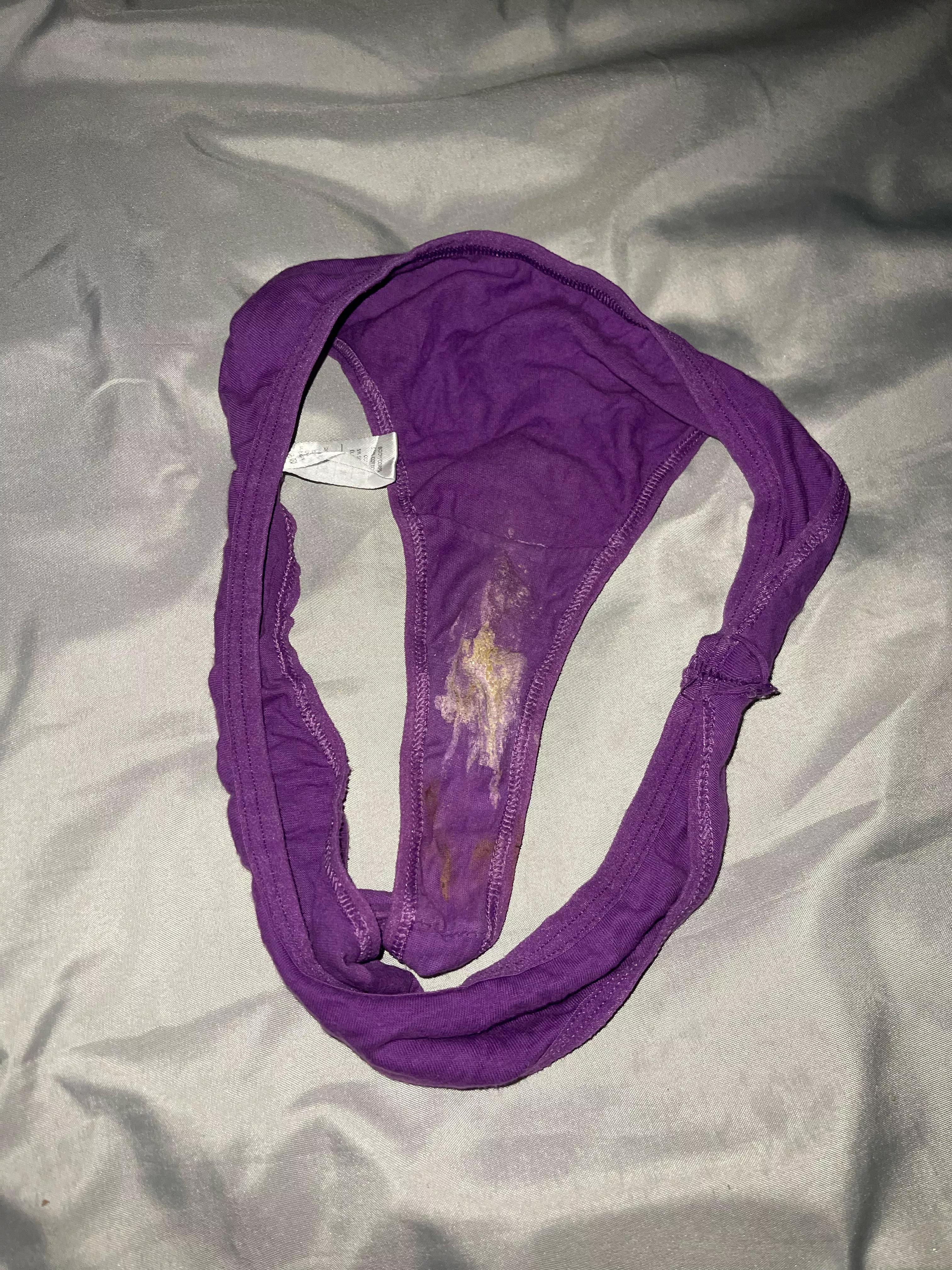 In my roommates hamper after her shower