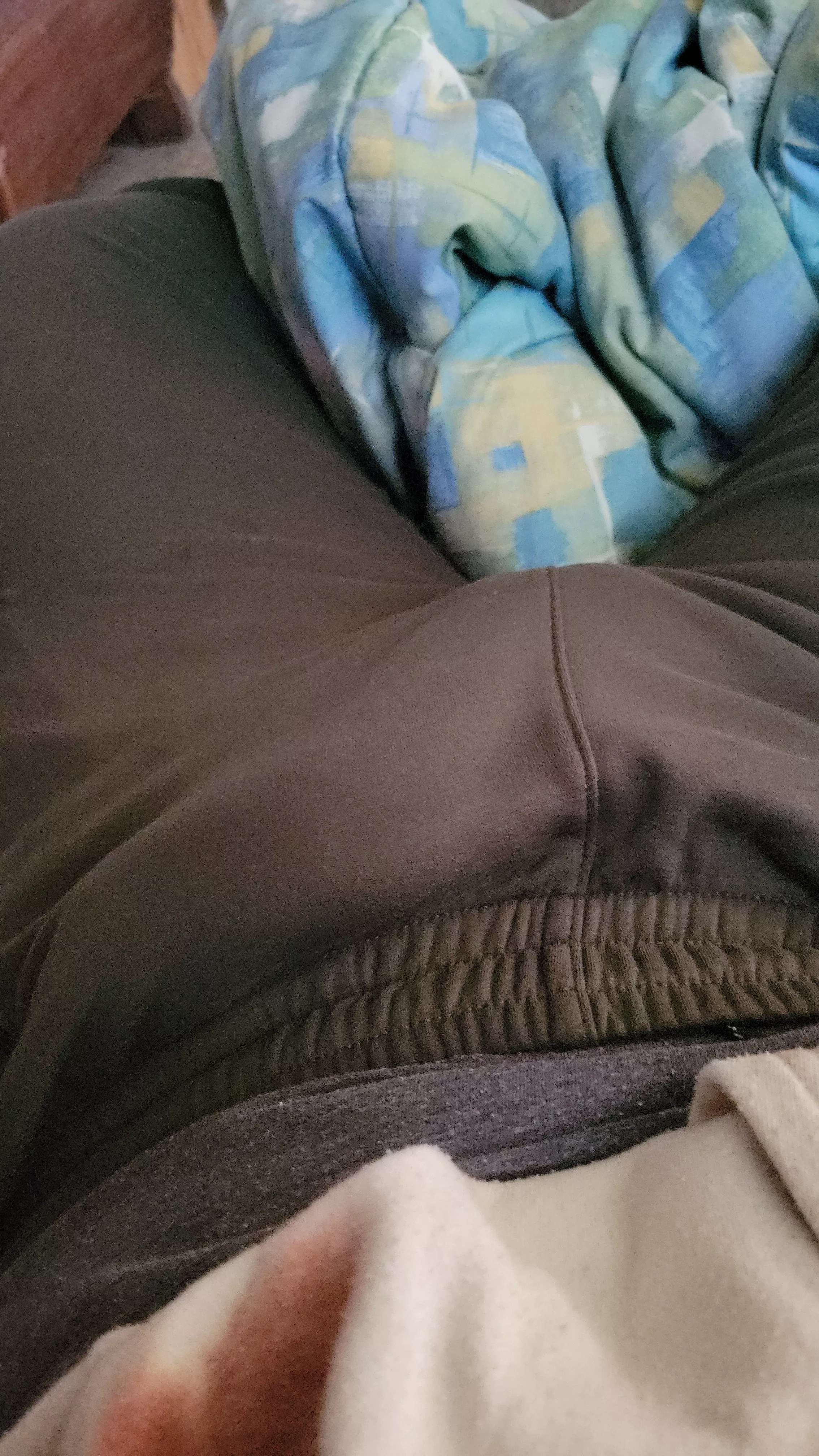 just geting up and don't know if I can hide this