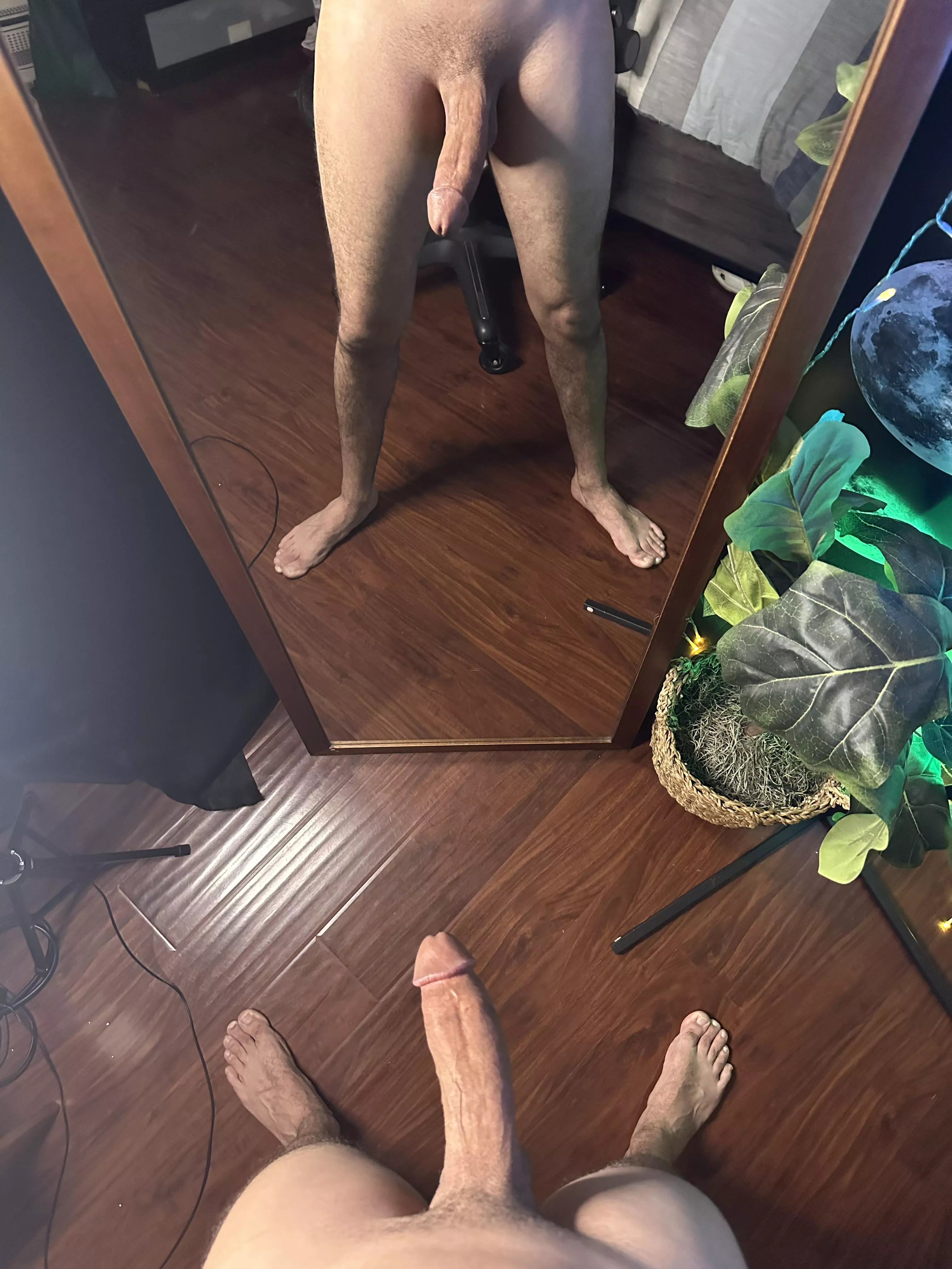 Just imagine my cock down your throat