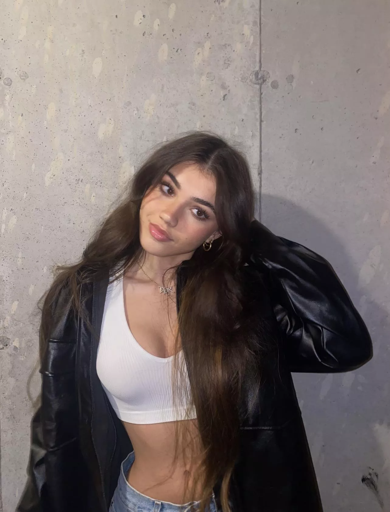 Leather jacket