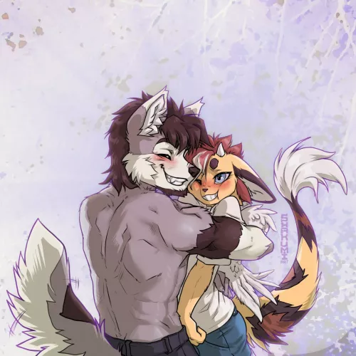 Let me sqeez you😂 (art by Shakumi)