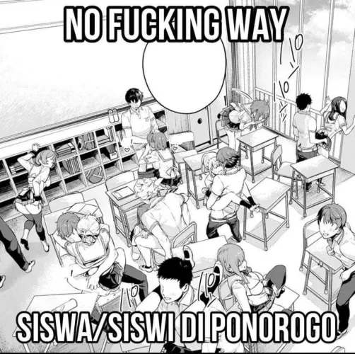 LF MONO SOURCE: classroom, orgy, “NO FUCKING WAY”