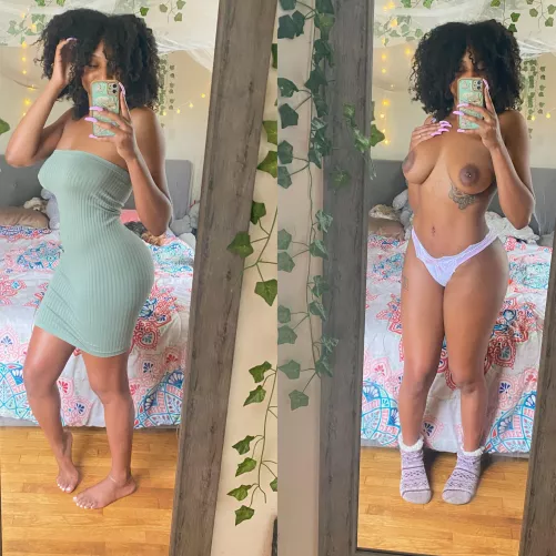 My dress looks better on or off