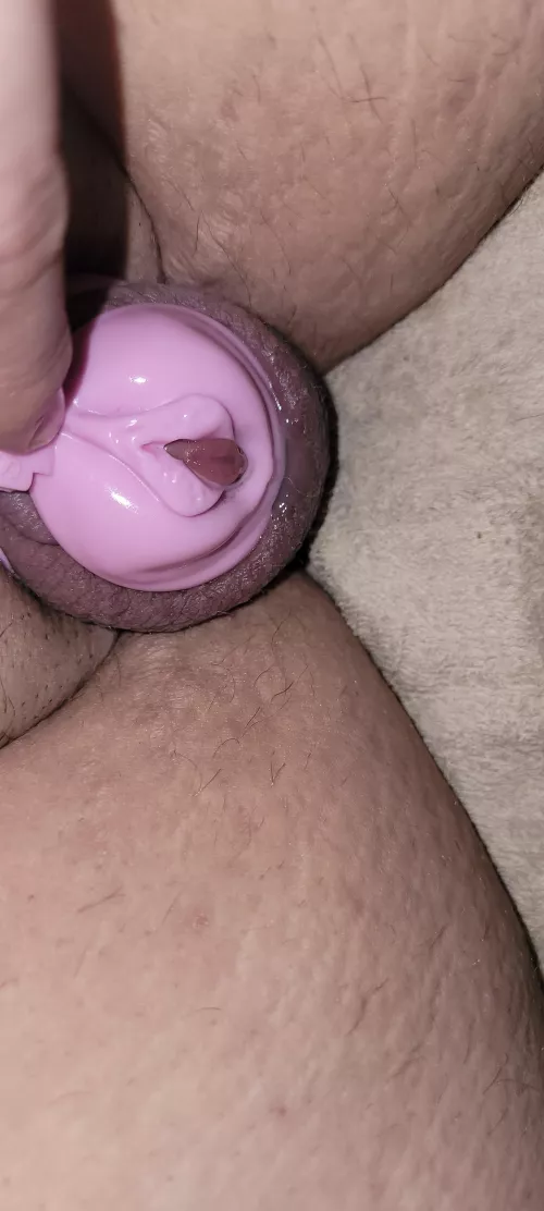 my leaking clitty...