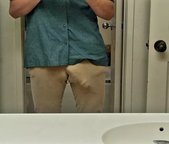 my pants might be a little tight for a cock like this