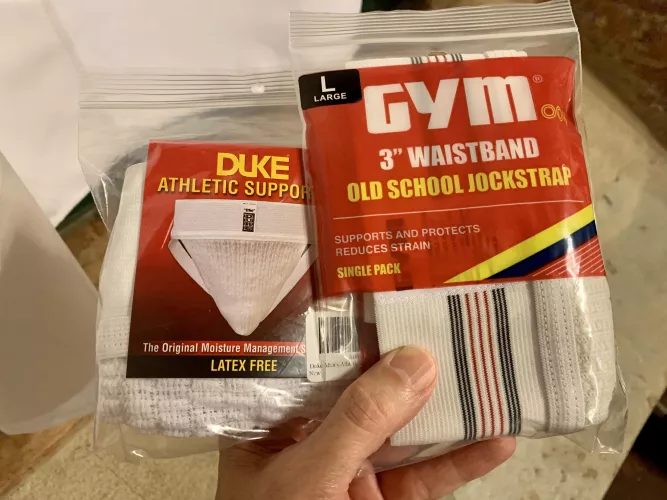 New old school jocks for the gym
