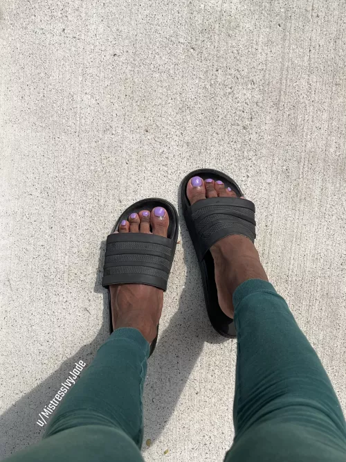 New Pedi 💜 like it?