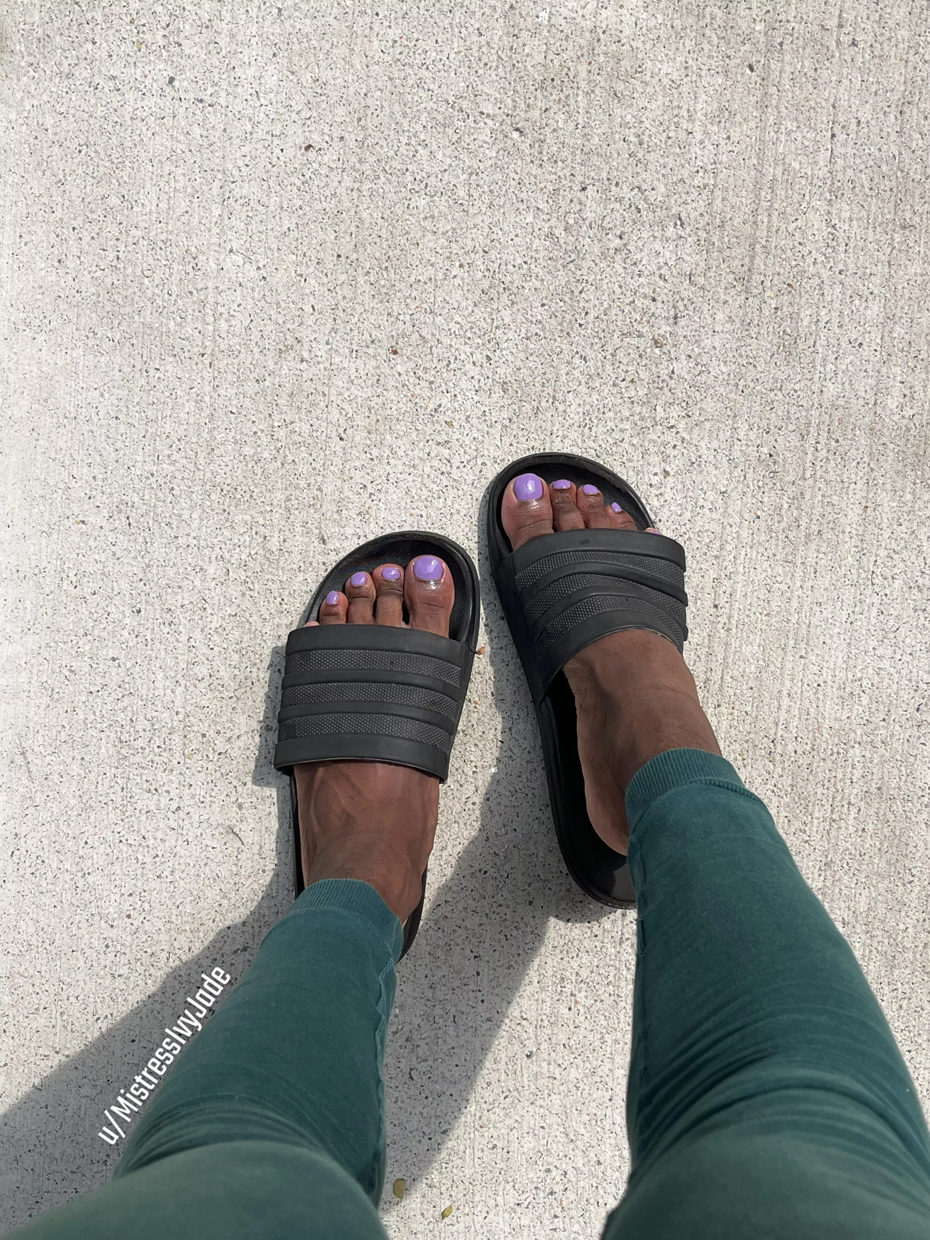 New Pedi 💜 like it?