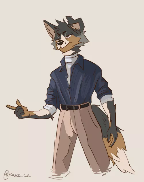 One of my sona's first design, Comms Open Dm if u're interested