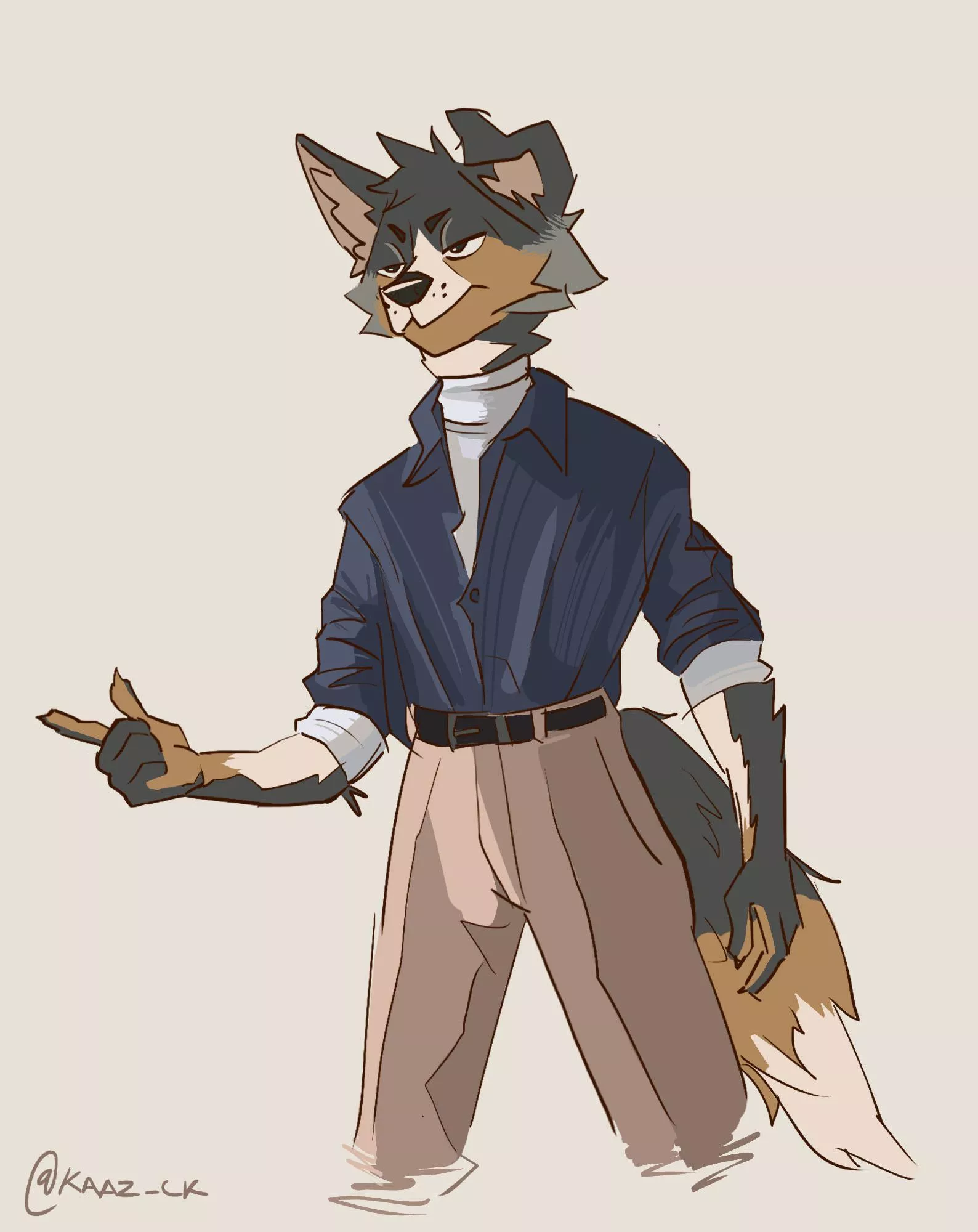 One of my sona's first design, Comms Open Dm if u're interested