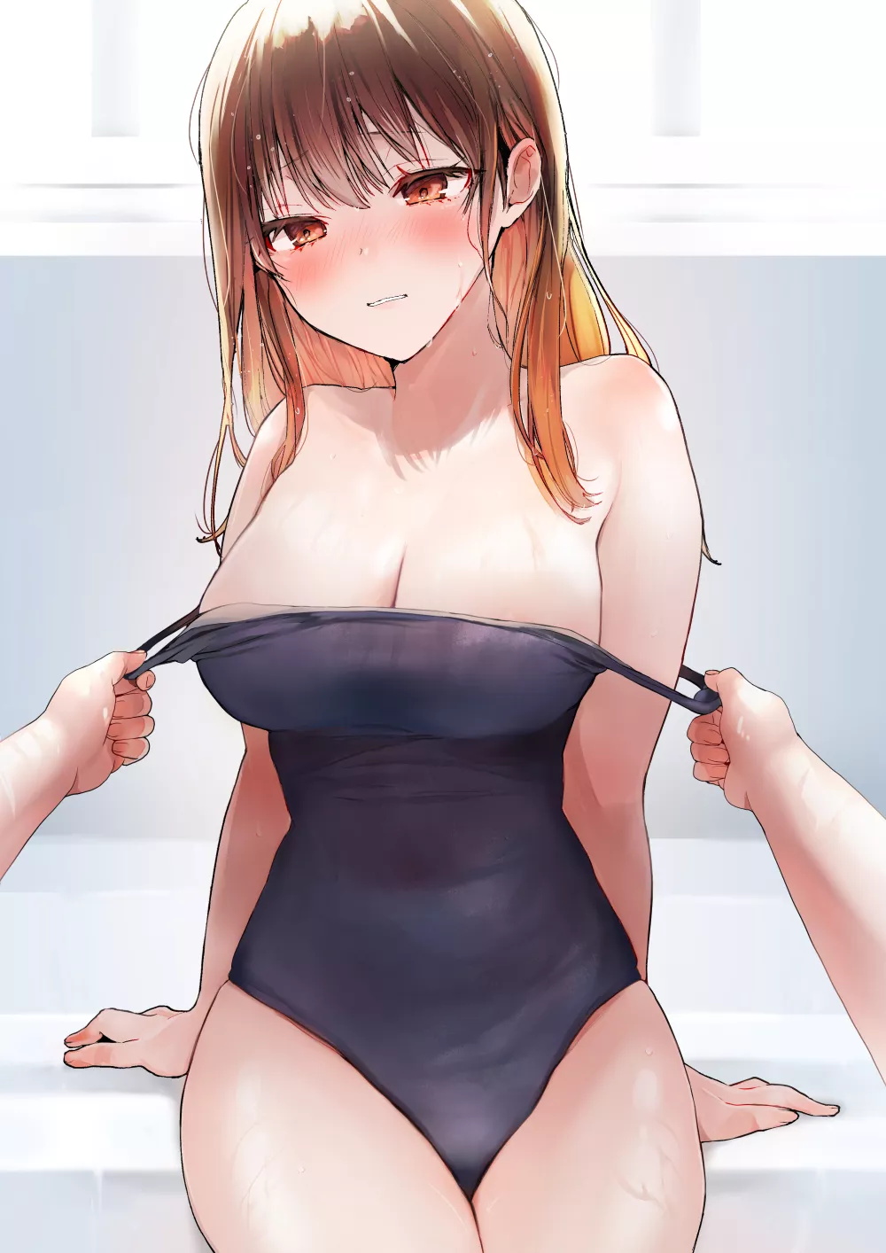 Oriko-san Swimsuit Pull (Tomozero ) [Original]