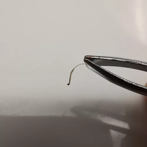 plucking some hairs right now and some of them seriously hurt