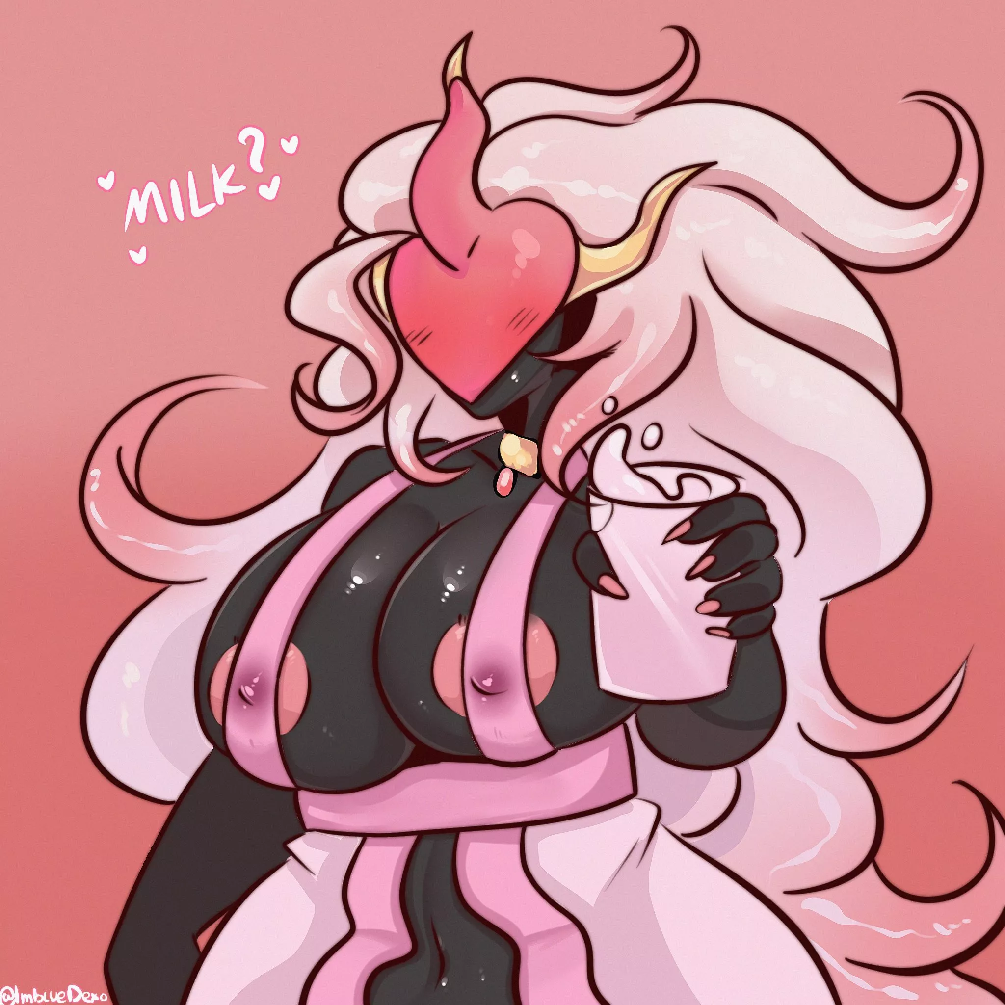 [Saryn OC] Offering You Some Strawberry Milk (ImblueDexo)