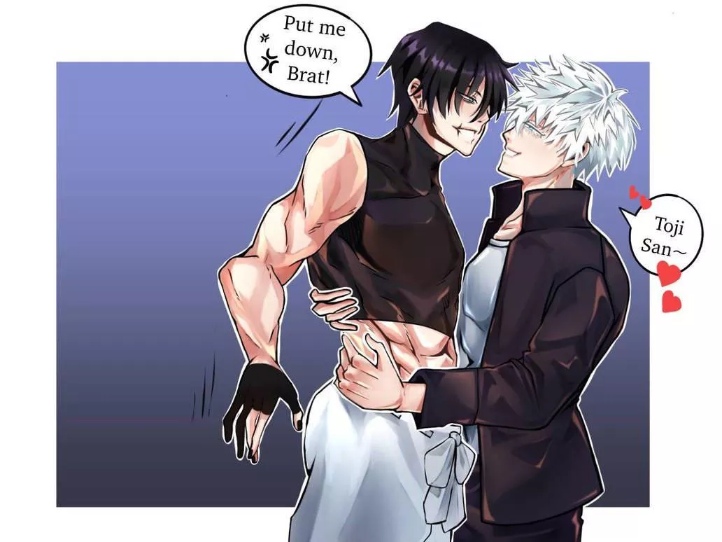SEMEru Gojo 🤤 and his Toji Fushiguro by TopazBlu on DeviantArt