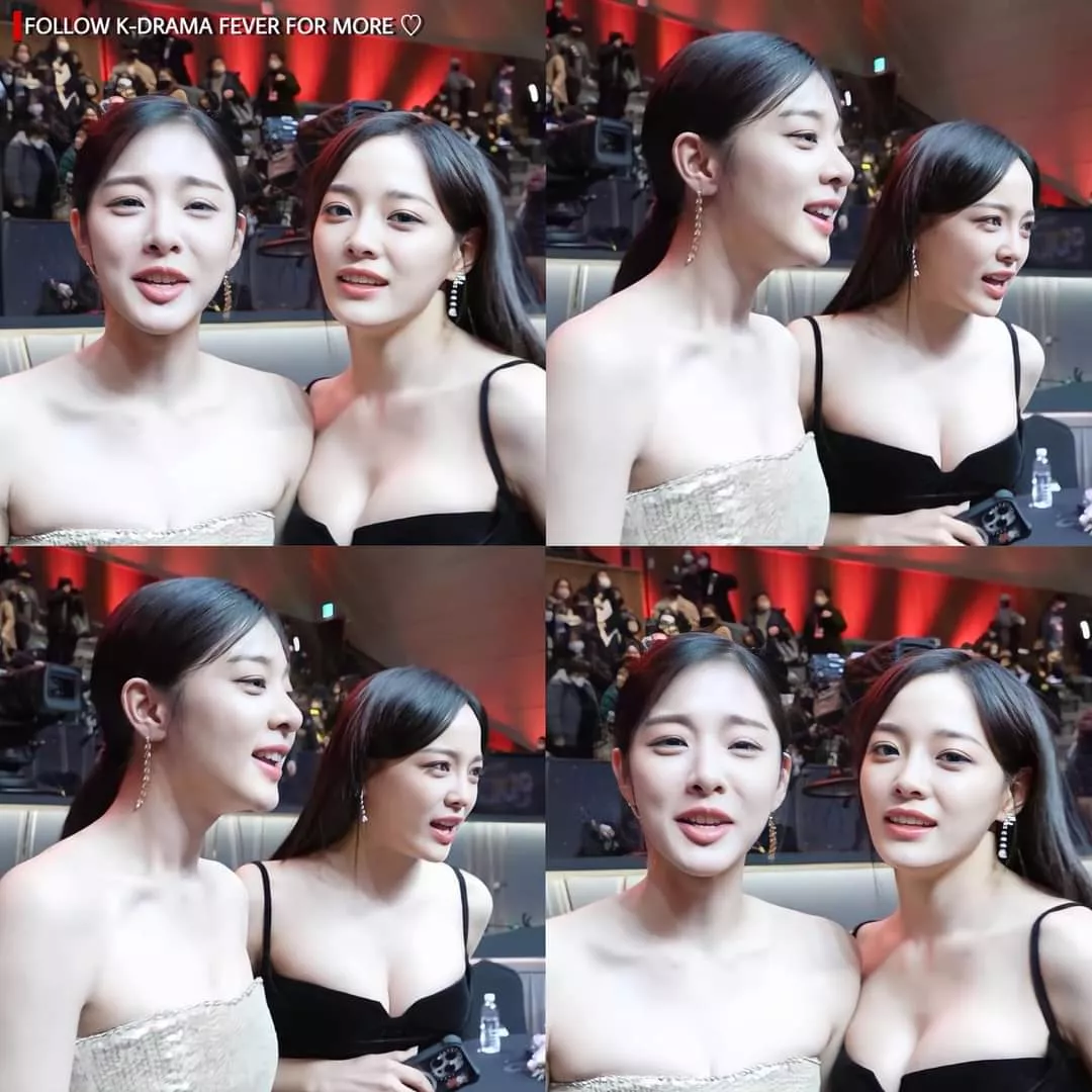 Seol In-ah and Kim Sejeong