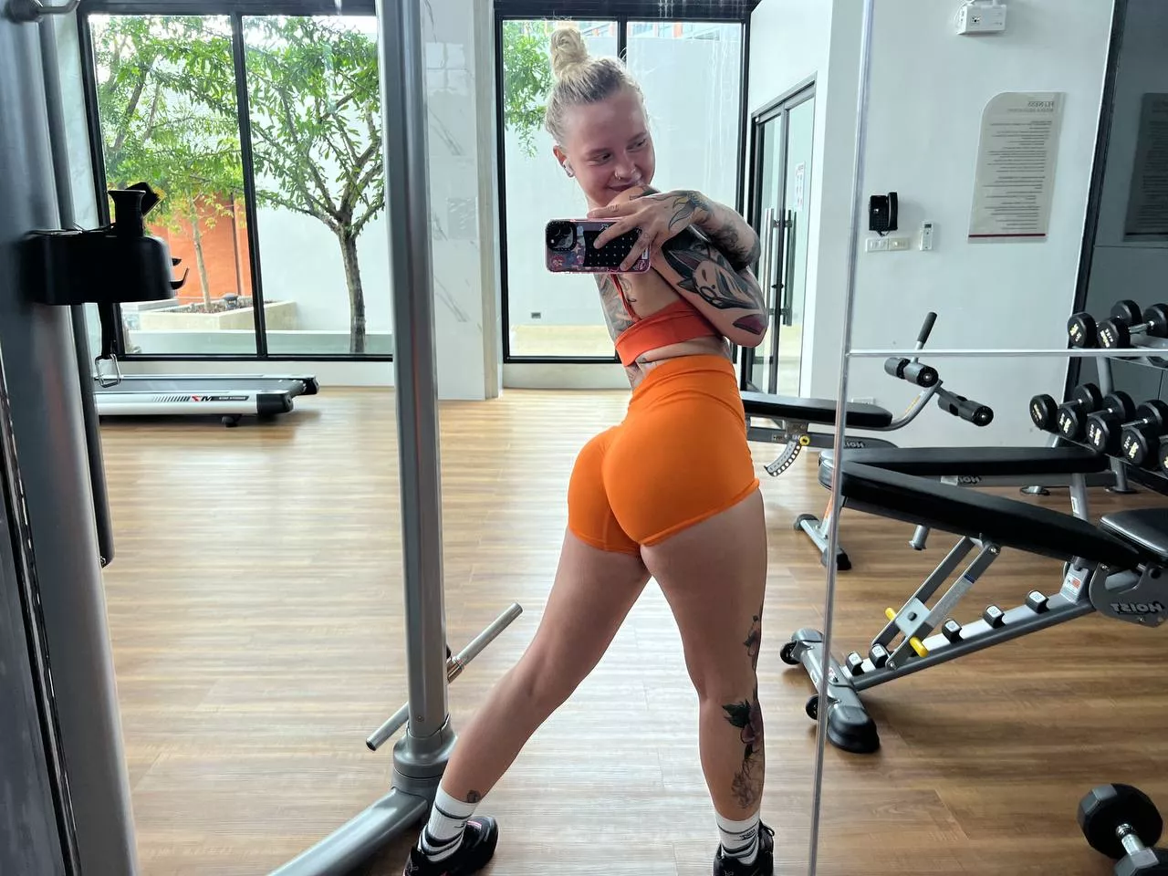 Showing off my long legs