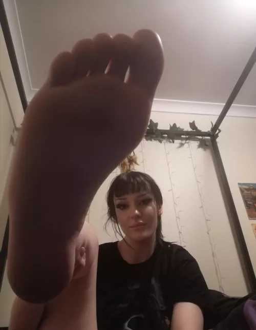 sniff my soles after a long day