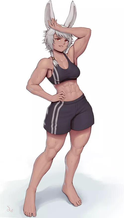 Sweaty Bunny (SpeedL00ver) [Final Fantasy 14]