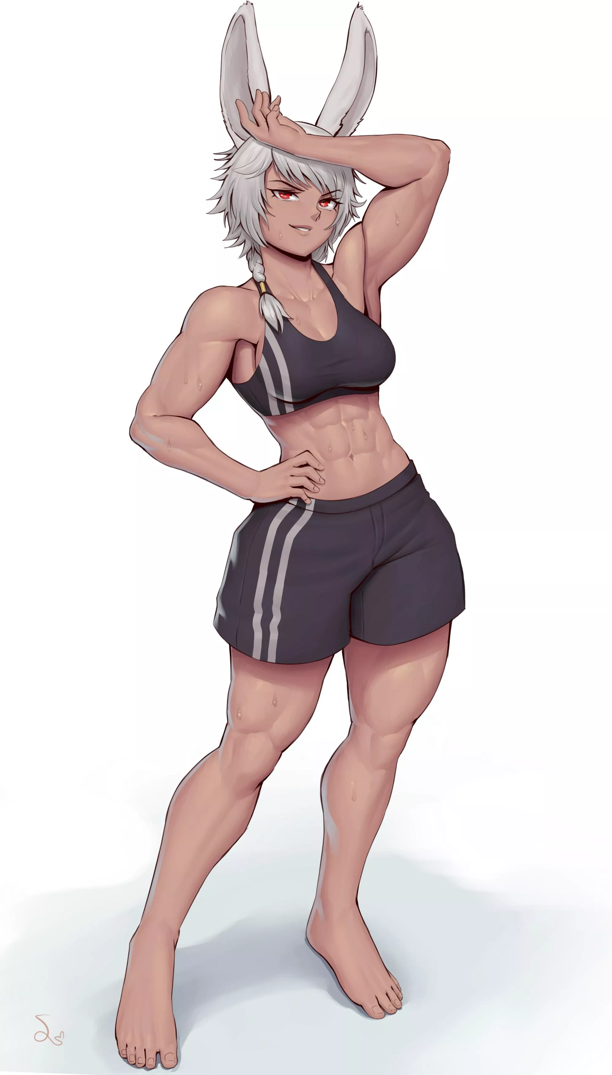 Sweaty Bunny (SpeedL00ver) [Final Fantasy 14]