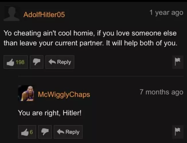 Thank you... Hitler?