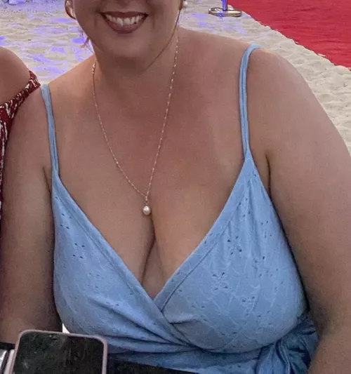 Too much cleavage for a date?